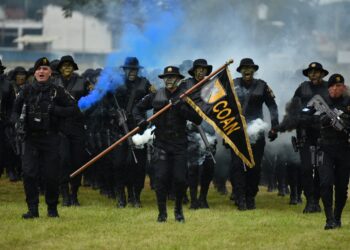 Graduación de Curso del Comando Antinarcótico de la Policía Nacional Civil.