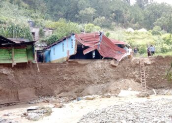 Temporada de lluvias ha dejando diversos daños a viviendas e infraestructura. Foto: CONRED