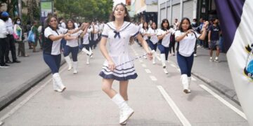 Desfiles han recorrido las calles del Centro Histórico. /Foto: Mineduc