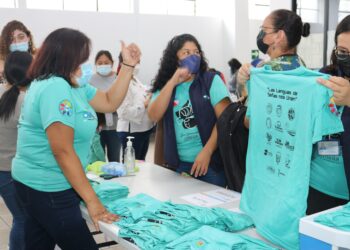 Feria de Lengua de Señas. /Foto: Conadi