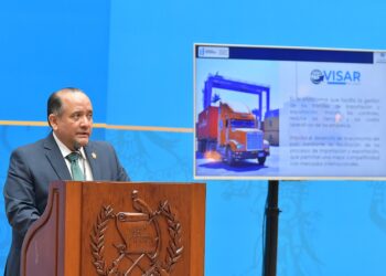 Autoridades del Maga presentaron avances e instan a utilizar la plataforma en línea. /Foto: Maga