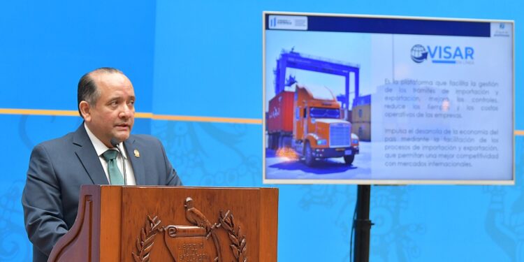 Autoridades del Maga presentaron avances e instan a utilizar la plataforma en línea. /Foto: Maga