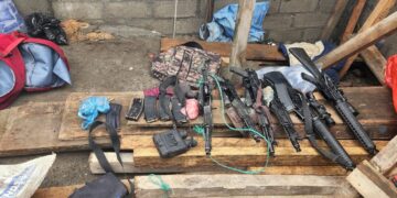 Ejército localiza armamento en área limítrofe entre Ixchiguán y Tajumulco