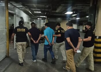 PNC logro la detención de varias personas señaladas de diversos delitos. /Foto: PNC