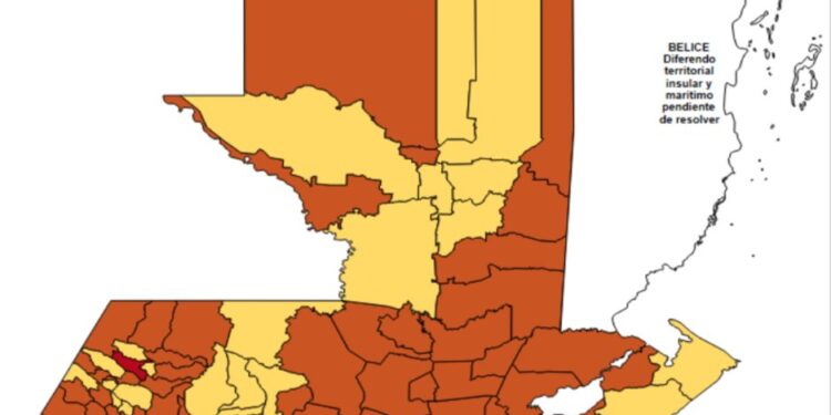 Salud actualiza tablero de alertas por COVID-19 para los próximos días