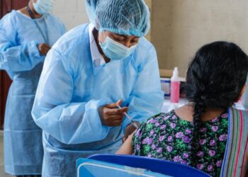 Guatemala avanza con la vacunación contra el COVID-19. /Foto: MSPAS