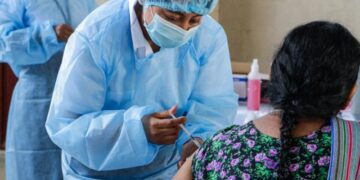 Guatemala avanza con la vacunación contra el COVID-19. /Foto: MSPAS