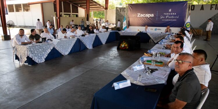 Ejecutivo presenta avances de proyectos desarrollados en Zacapa