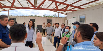 Avance físico del Hospital Regional de Chimaltenango alcanza el 70 %