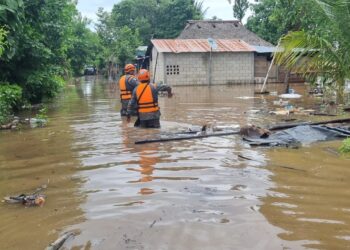 El paso del fenómeno natural Julia en Suchitepéquez