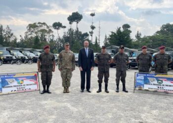 Estados Unidos dona 95 vehículos al Ejército de Guatemala