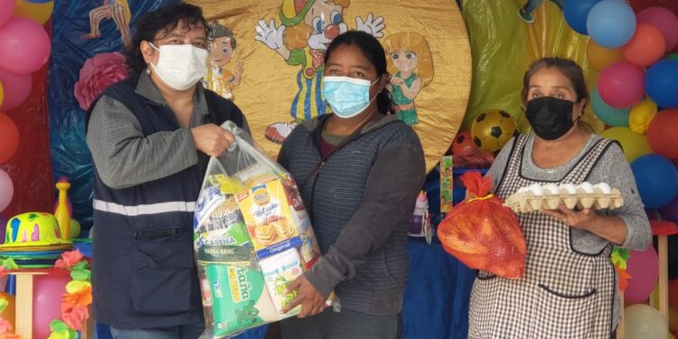 SOSEP desarrolla novena entrega de alimentos en centros de atención infantil