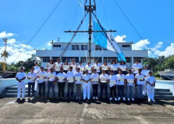 Concluye curso de marino mercante