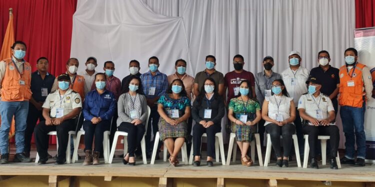 Comred refuerza prevención de emergencias en San Bartolomé Jocotenango