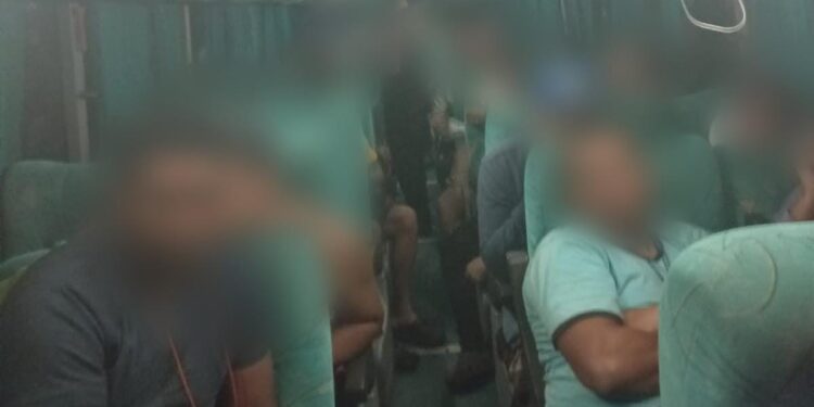 Operativo de seguridad detiene movilización irregular de migrantes