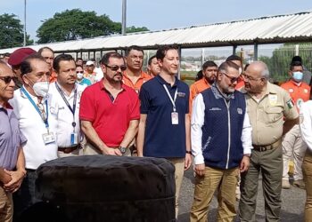 Guatemala y México abordan temas sobre flujo migratorio en frontera de Tecún Umán