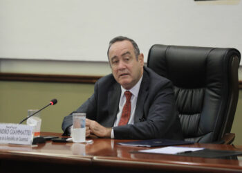 Presidente Alejandro Giammattei