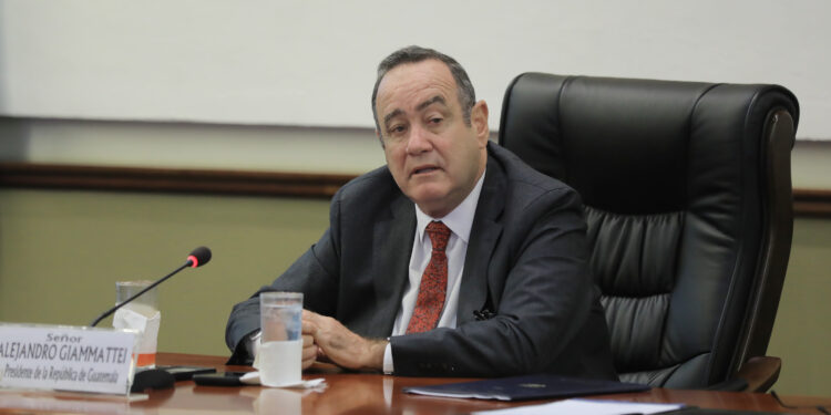 Presidente Alejandro Giammattei