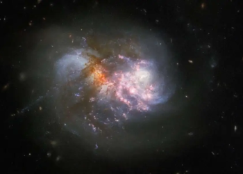James Webb enseña un par de galaxias entrelazadas que interactúan