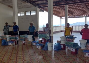 Conred apoya a familias afectadas por las lluvias en La Unión