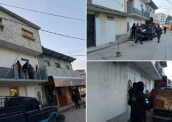 Ejecutan 25 allanamientos contra estructura dedicada a las extorsiones
