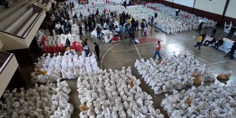 COE de Huehuetenango continúa con entrega de alimentos a municipios afectados por lluvias