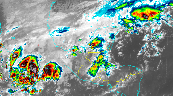 Cercanía de frente frío ocasiona un ambiente húmedo para Guatemala