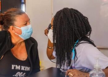 Jornada de oftalmología atendió a 300 jutiapanecos. /Foto: MSPAS