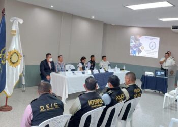 Sede contra extorsiones se encuentra dentro de la comisaría 34 de Retalhuleu. /Foto: PNC