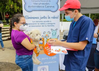 Este día continúan las jornadas de vacunación para mascotas