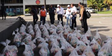 Continúa asistencia humanitaria a familias afectadas por las lluvias en Izabal