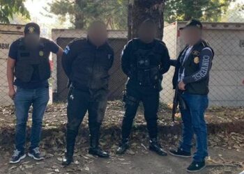 Ejes de control interno permiten la captura de dos elementos de la PNC