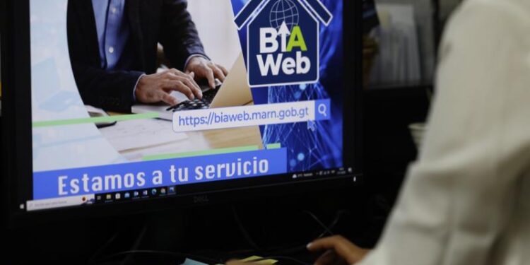 Bia Web, es la plataforma que tiene el MARN para las regularizaciones ambientales.