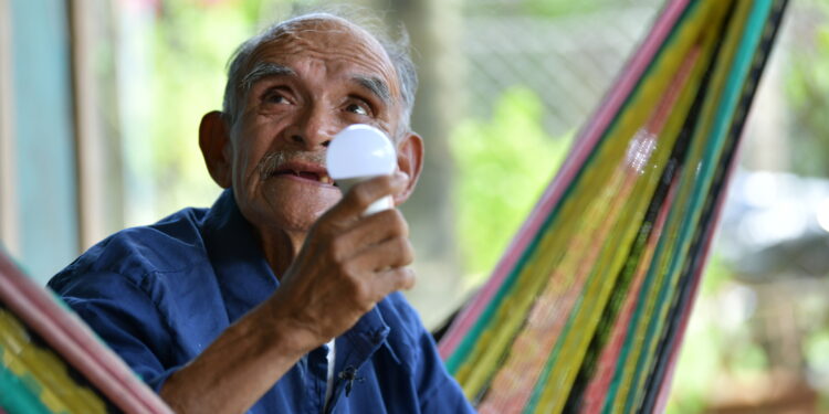 Aldea El Caoba y el desarrollo con el servicio de energía eléctrica