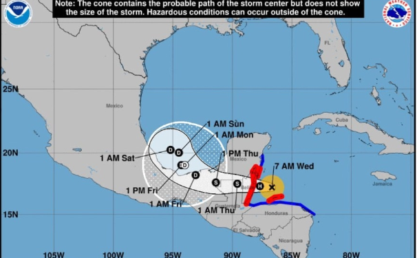 Insivumeh da a conocer que Lisa se intensifica a huracán
