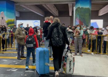 Desde el 11 de marzo han ingresado 395 personas de Ucrania al país.