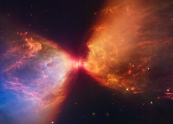 Telescopio Webb capta los momentos iniciales de la formación de una nueva estrella