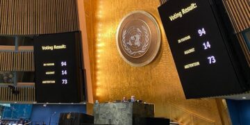Aprueban resolución sobre “promoción de vías de recurso y reparaciones por la agresión contra Ucrania”