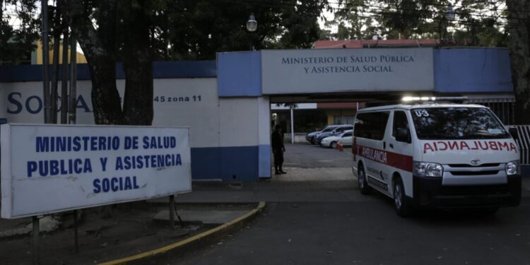 Sede del Ministerio de Salud en Guatemala.