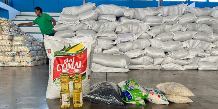 Entrega de alimentos beneficia a más de 4 mil familias jalapanecas