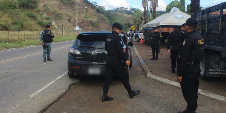 PNC y Ejército dan seguimiento al plan de seguridad en fronteras