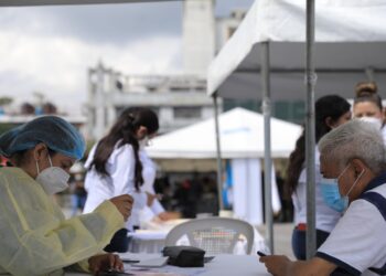 Jornada médica beneficio a más de 200 guatemaltecos. /Foto: Gilber García