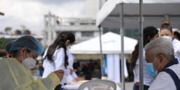 Jornada médica beneficio a más de 200 guatemaltecos. /Foto: Gilber García