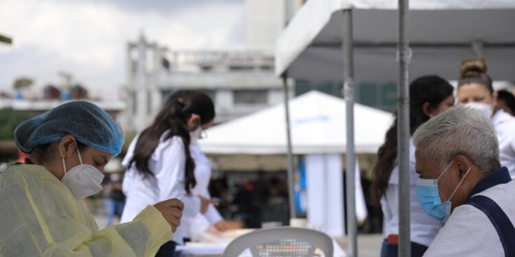 Jornada médica beneficio a más de 200 guatemaltecos. /Foto: Gilber García