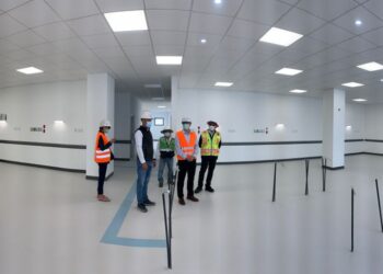 Hospital Regional de Chimaltenango presenta 99 % de avance total en obra gris