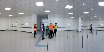 Hospital Regional de Chimaltenango presenta 99 % de avance total en obra gris