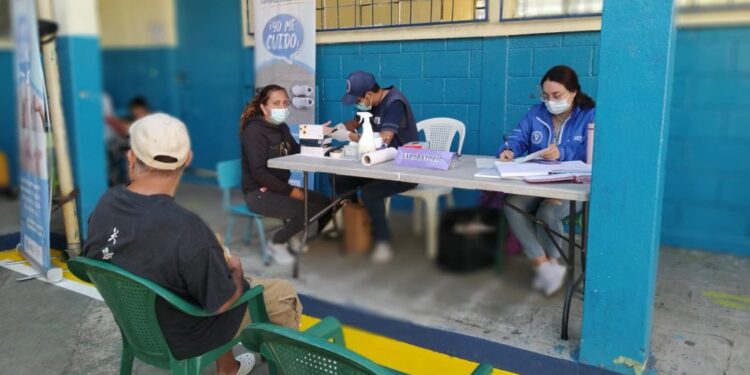 Servicios de salud en San Miguel Petapa. /Foto: MSPAS