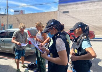 Desarrollan operativos de seguridad en centro de emisión de pasaportes