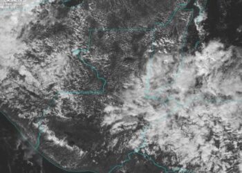 Continúan los nublados y lloviznas, principalmente en el norte y sur del país