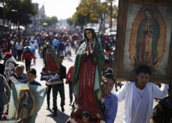 Se inicia peregrinación de centro de México a Basílica de la Virgen de Guadalupe